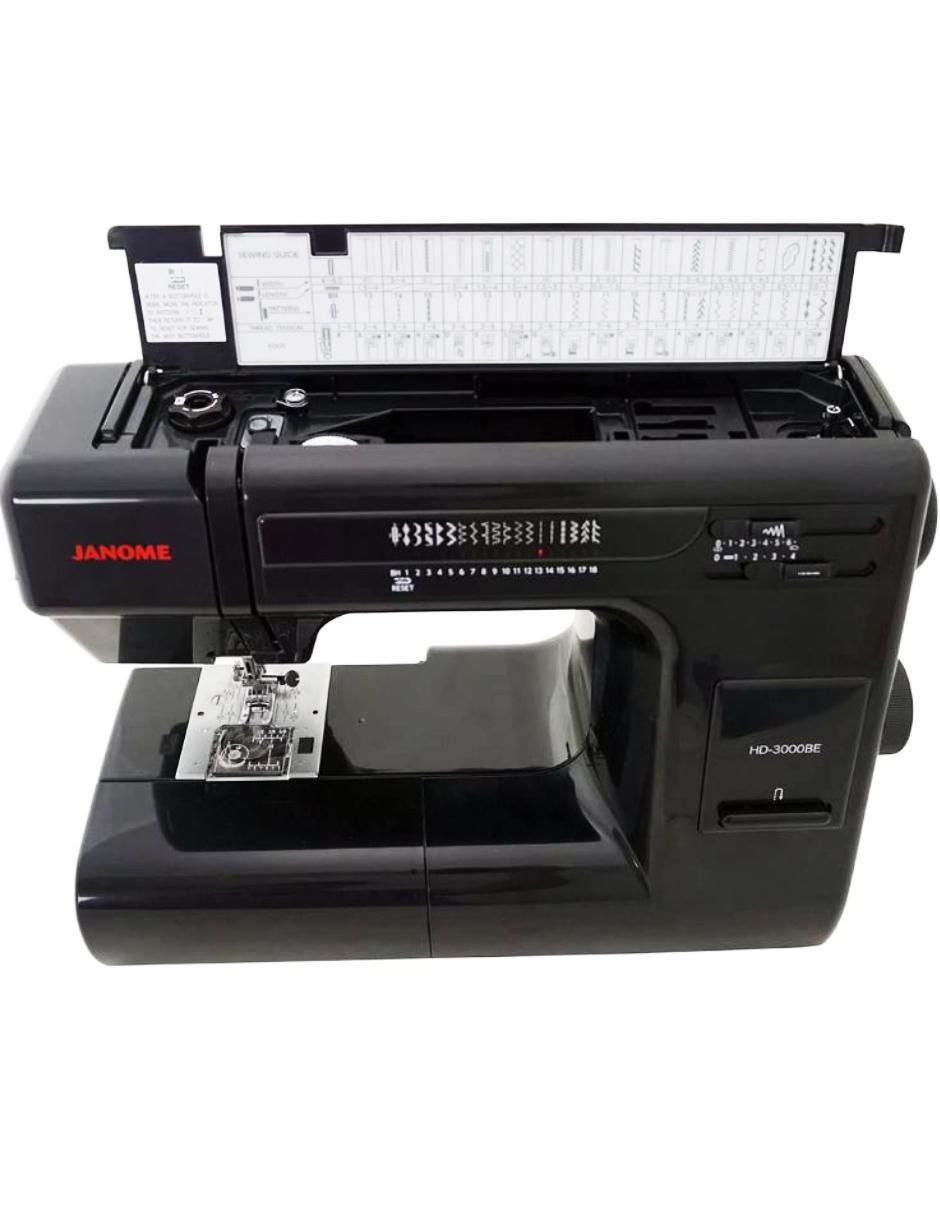 Máquina de coser mecánica Janome HD3000BE
