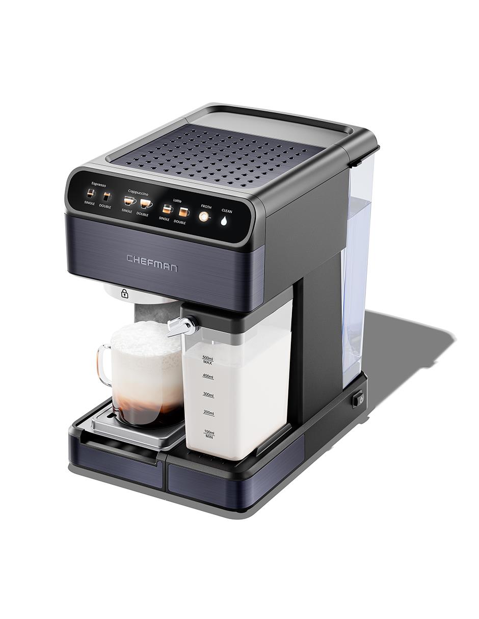 Cafetera espresso Chefman barista pro plus rj54-i-sv-blk-mx