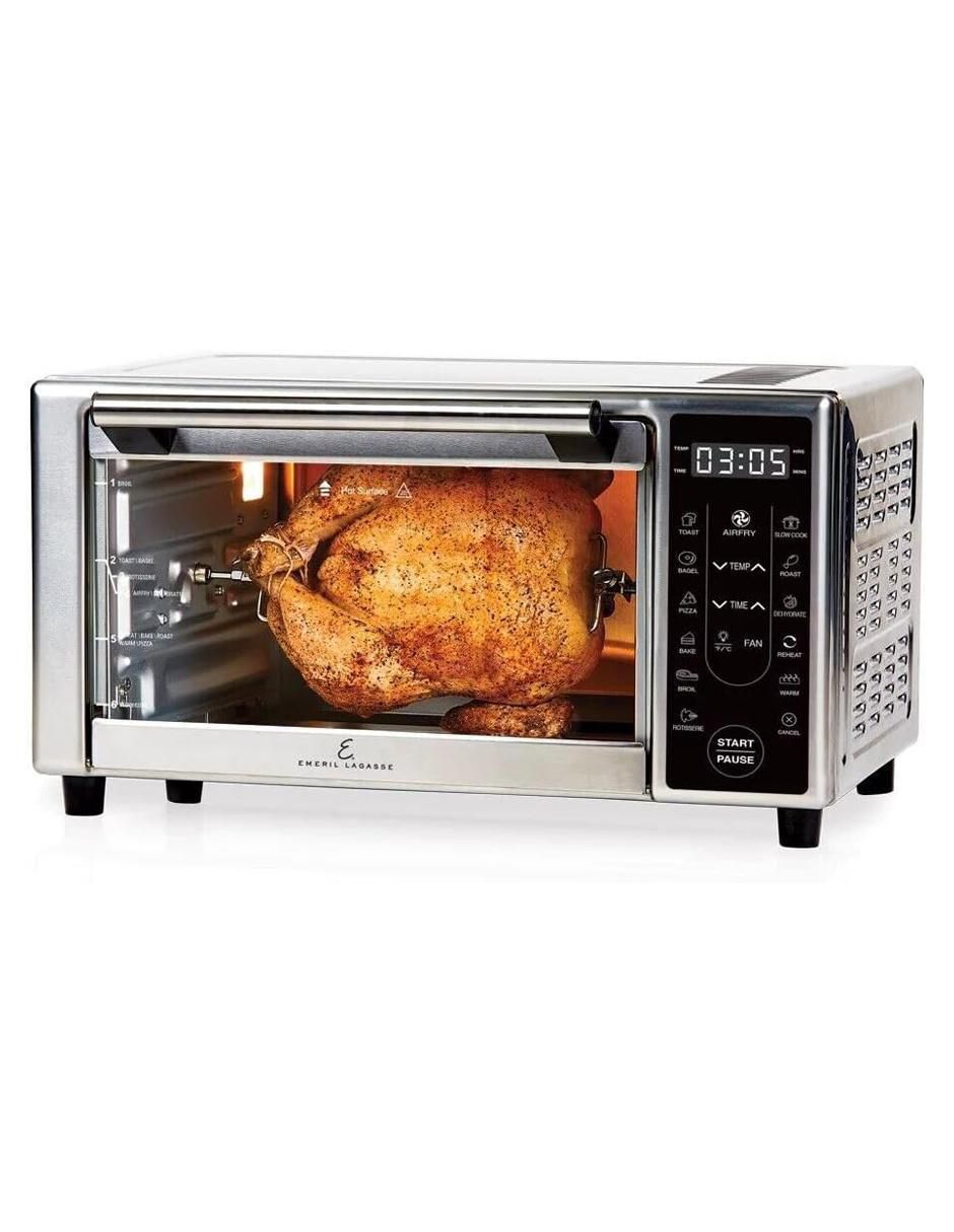 Horno eléctrico freidora Emeril Lagasse AFO-002 Power Airfryer 360 Plus 25 l