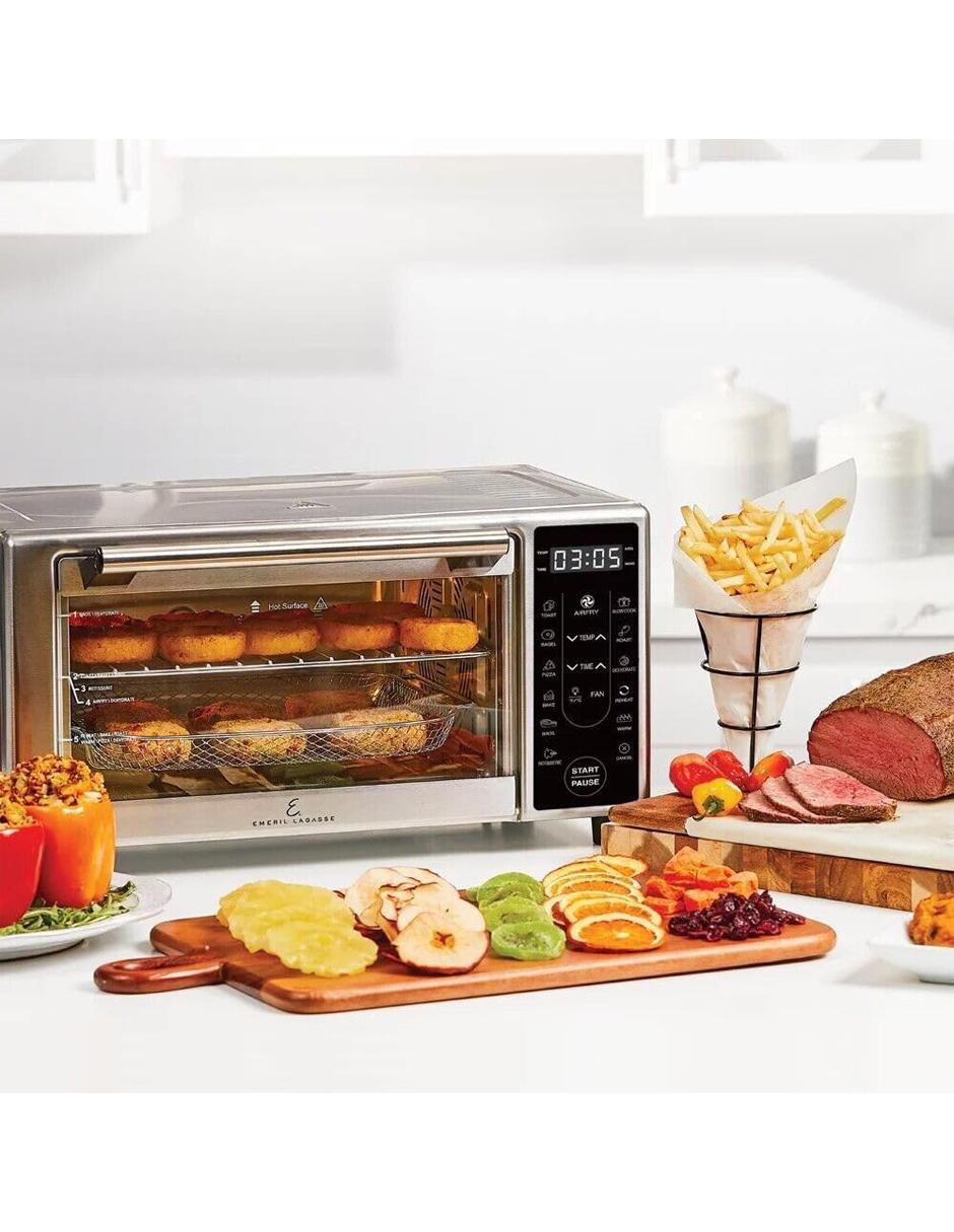 Horno eléctrico freidora Emeril Lagasse AFO-002 Power Airfryer 360 Plus 25 l