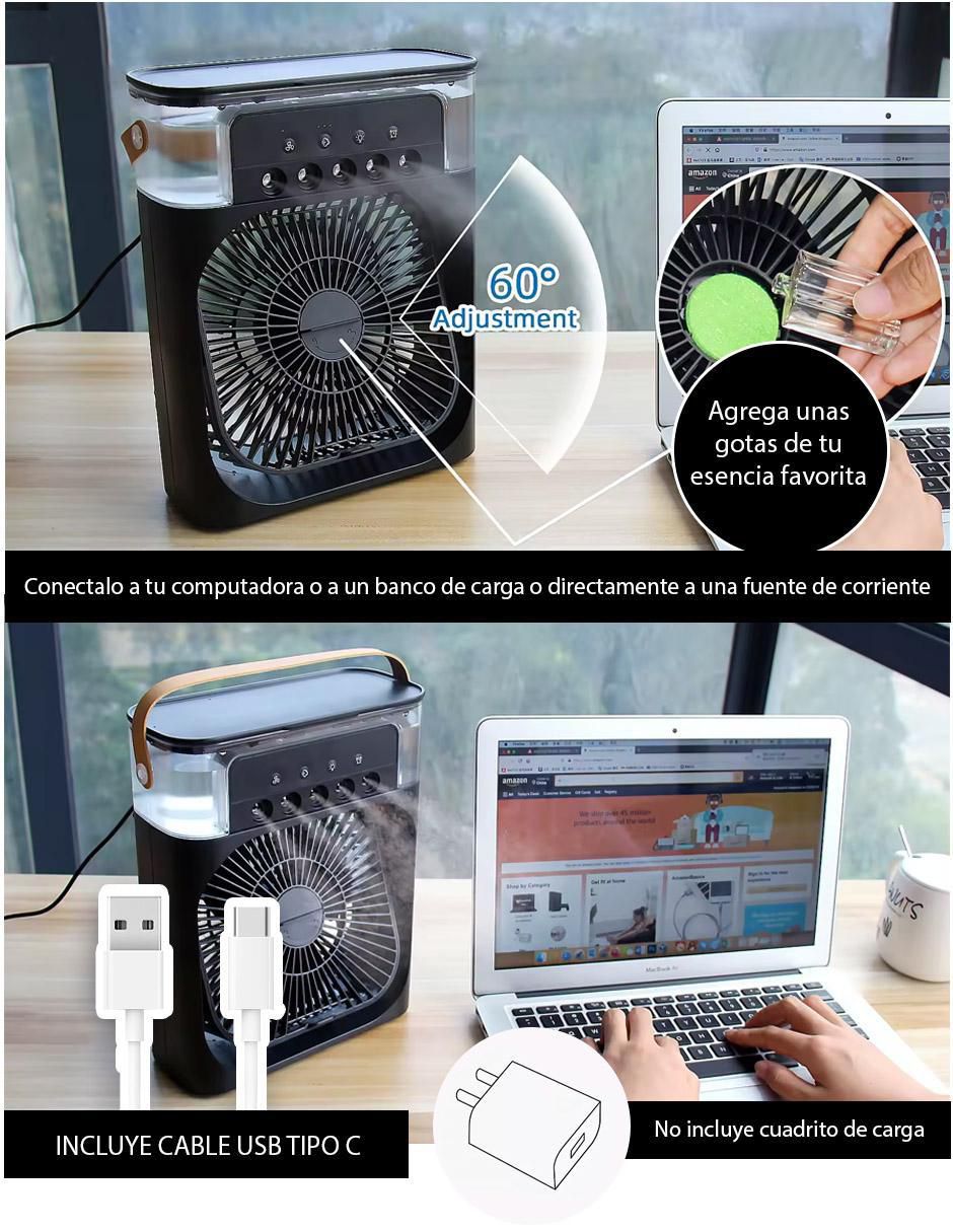 Ventilador de escritorio Dosyu Technology 3 velocidades