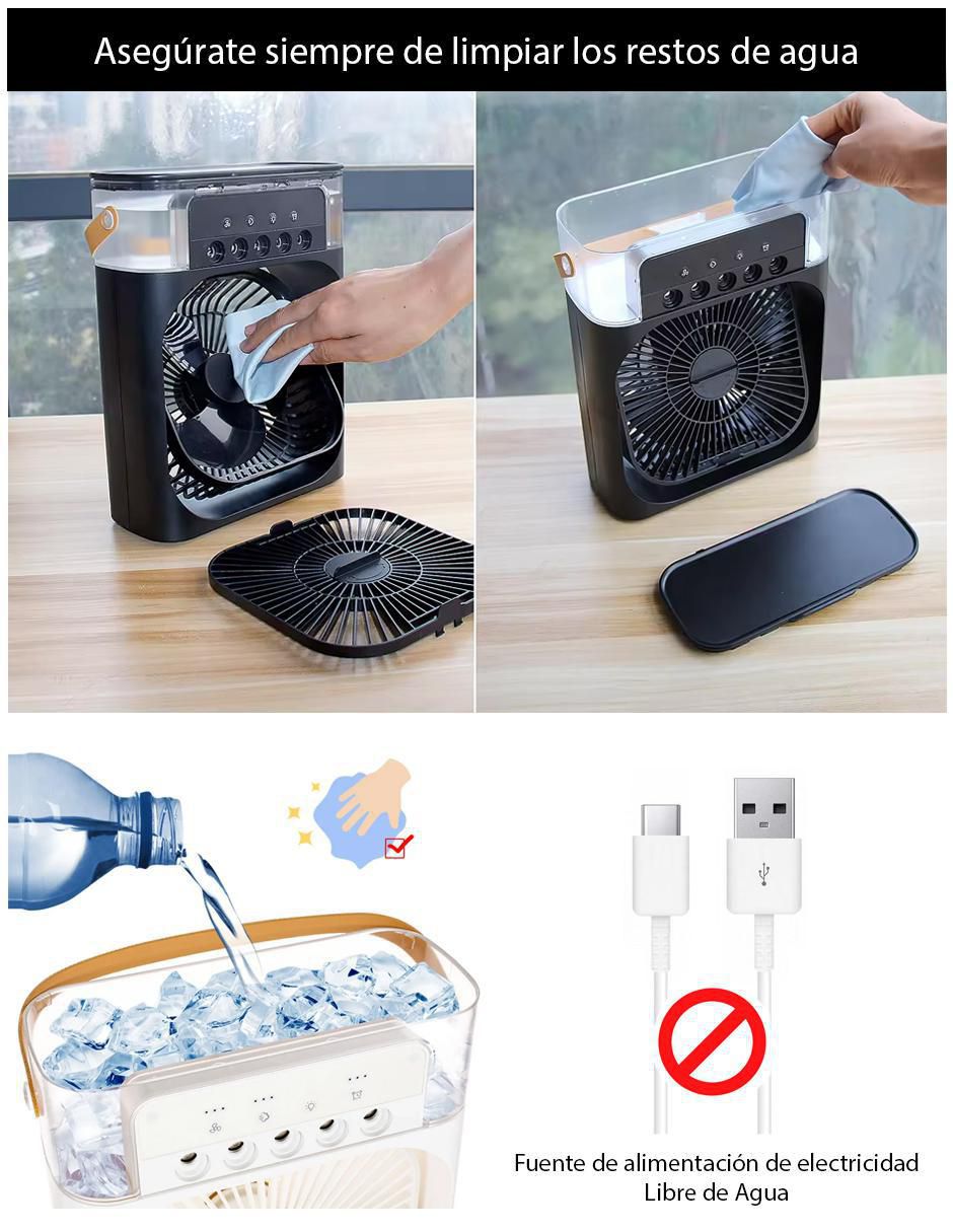Ventilador de escritorio Dosyu Technology 3 velocidades