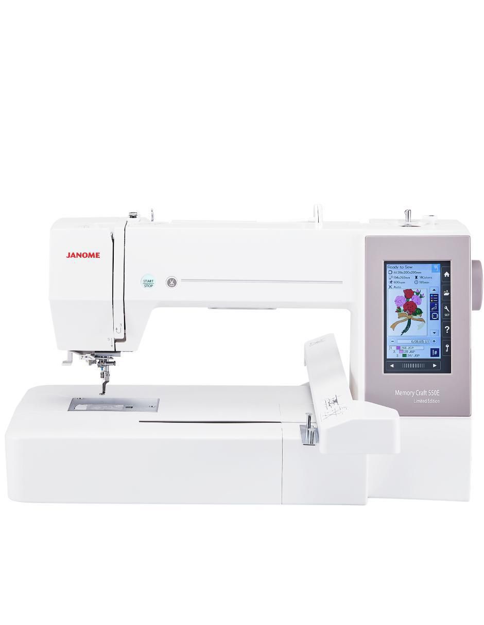 Máquina bordadora Janome
