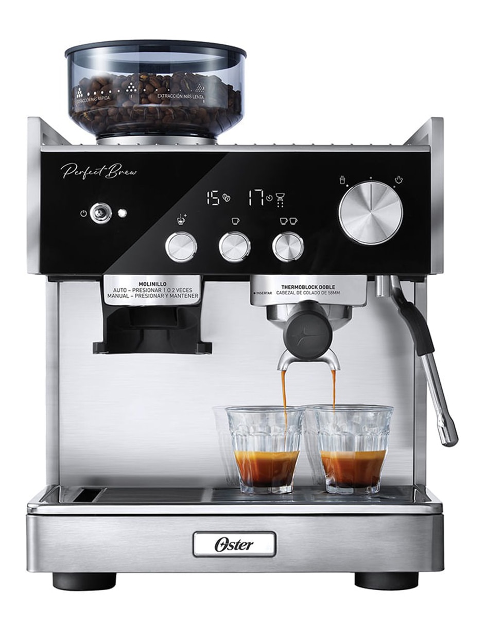 Cafetera con molino perfect brew máxima bvstem7400 2