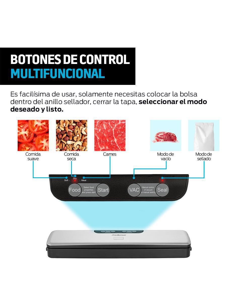 Empacadora alto vacío Redlemon de plástico 83814