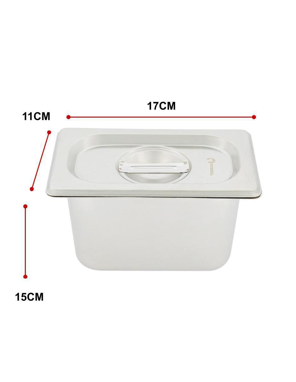 Chafer bufetera de acero inoxidable AINO-1/9-150 1 compartimento