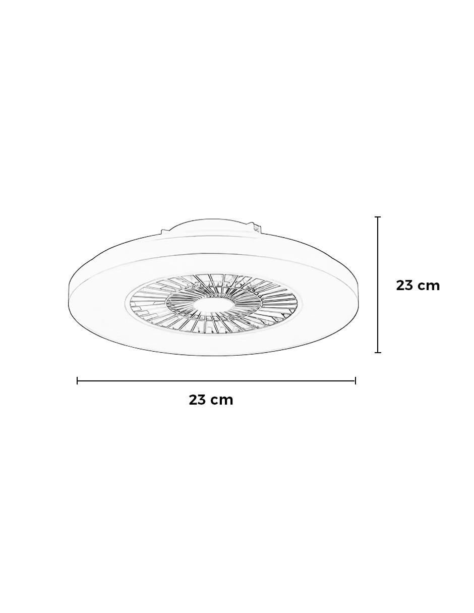 Ventilador de techo Dosyu Technology con control remoto 3 velocidades