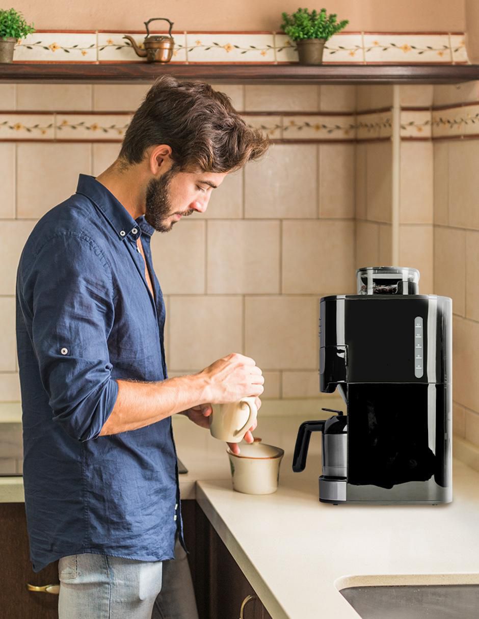 Cafetera con molino Daewoo dcm-1989