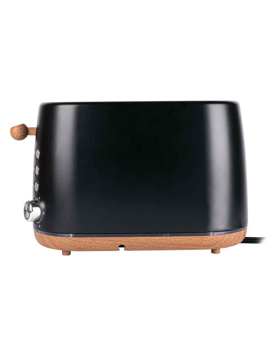 Tostador Daewoo DST-6592 detalle de madera
