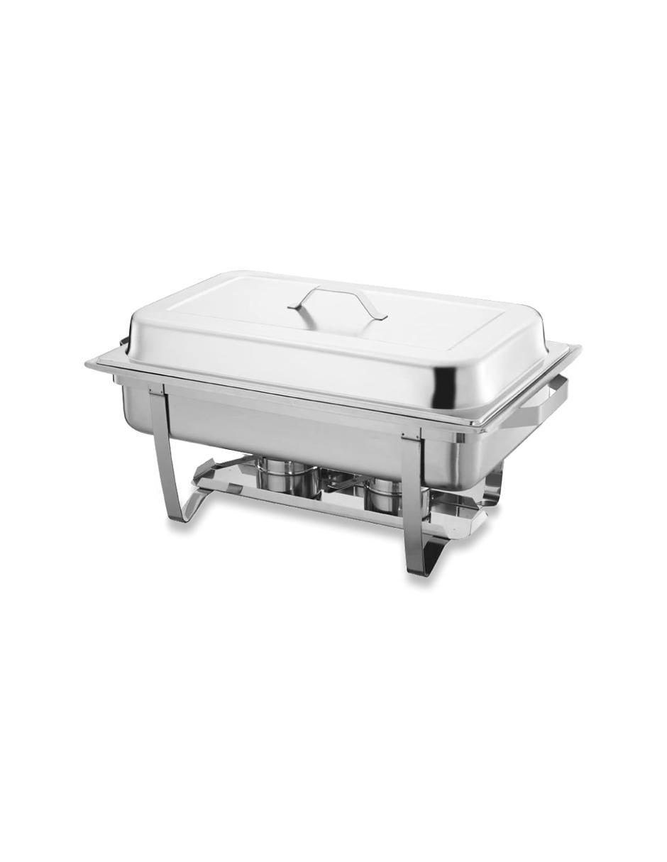 Chafer bufetera de acero inoxidable 1 compartimento Chafer bufetera de acero inoxidable 1 compartimento