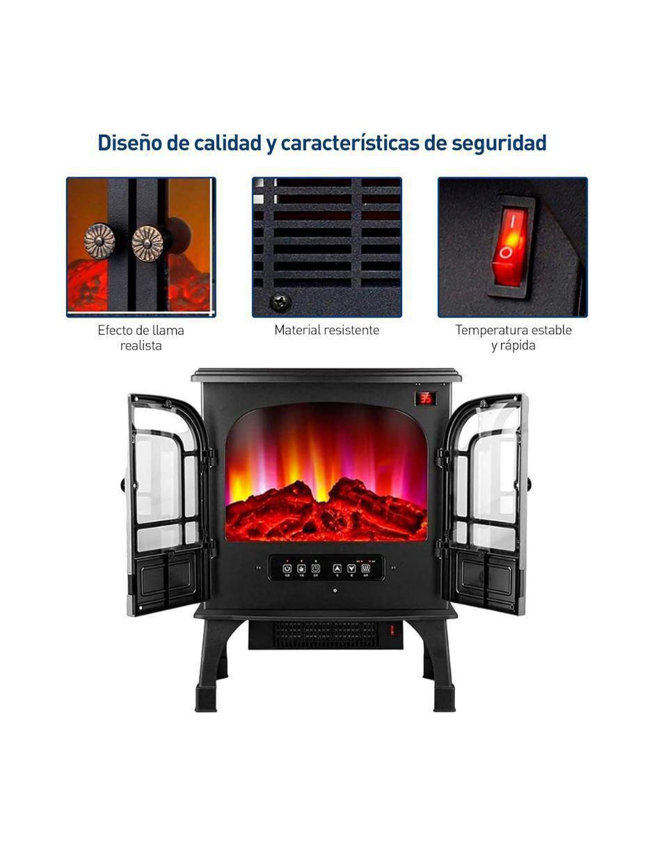 Calefactor de chimenea eléctrico de 110 V 2