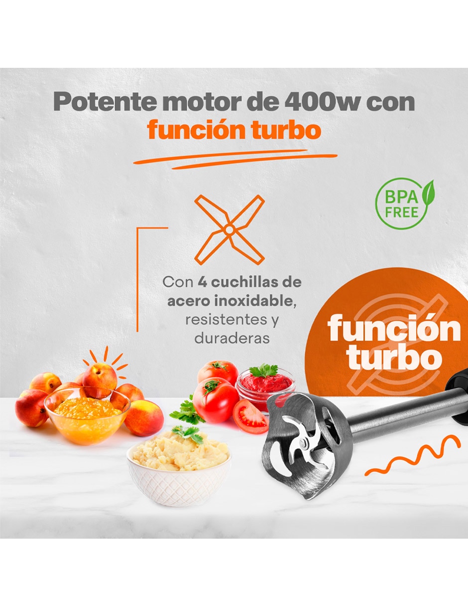 Set batidora Masterchef 2 velocidades Mk-Hbs-7
