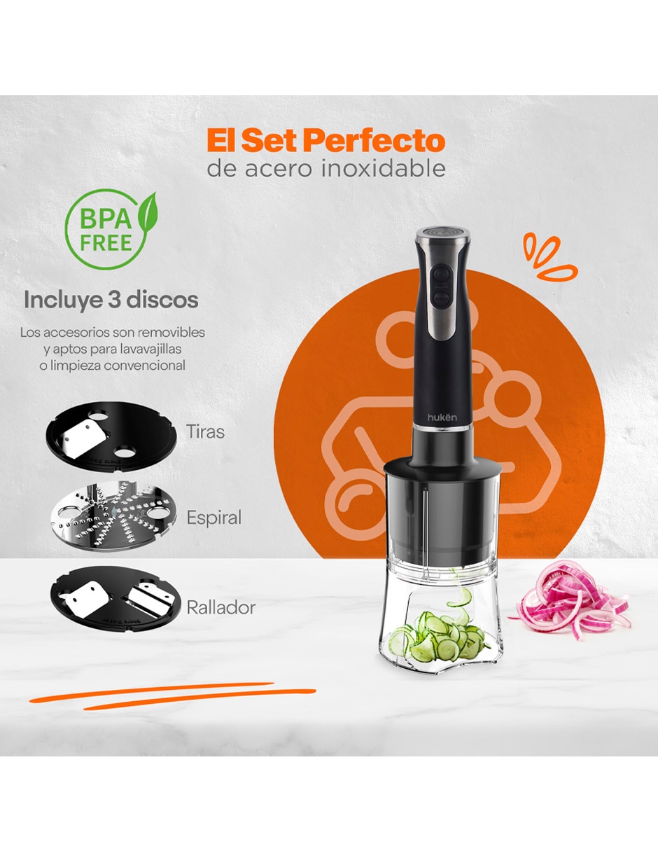 Set batidora Masterchef 2 velocidades Mk-Hbs-7