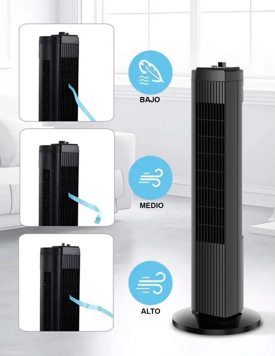 Ventilador de torre 3 velocidades