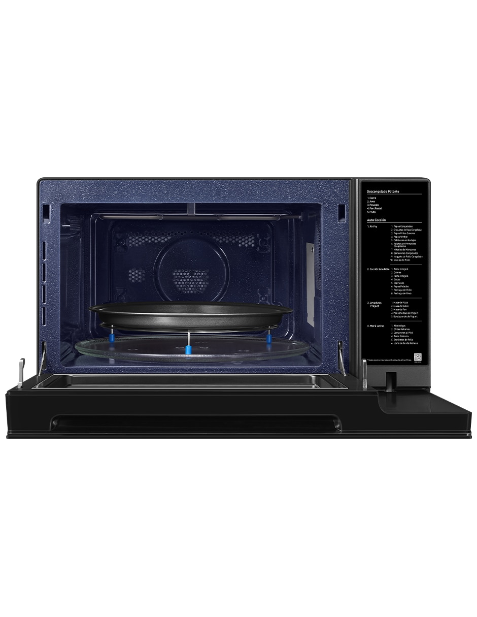 Horno de microondas de convección con grill Samsung modelo MC32DG7646CKAX 1.1 pies cúbicos