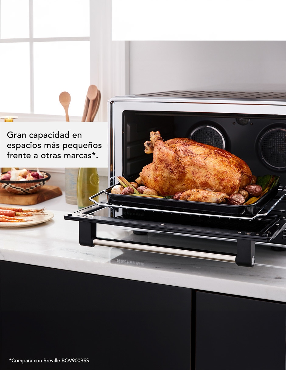 Horno eléctrico freidora KCO224LBM 28 L