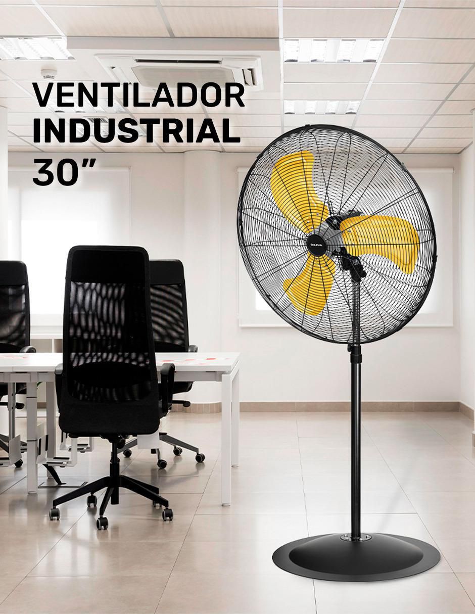 Ventilador de pedestal 3 velocidades 4