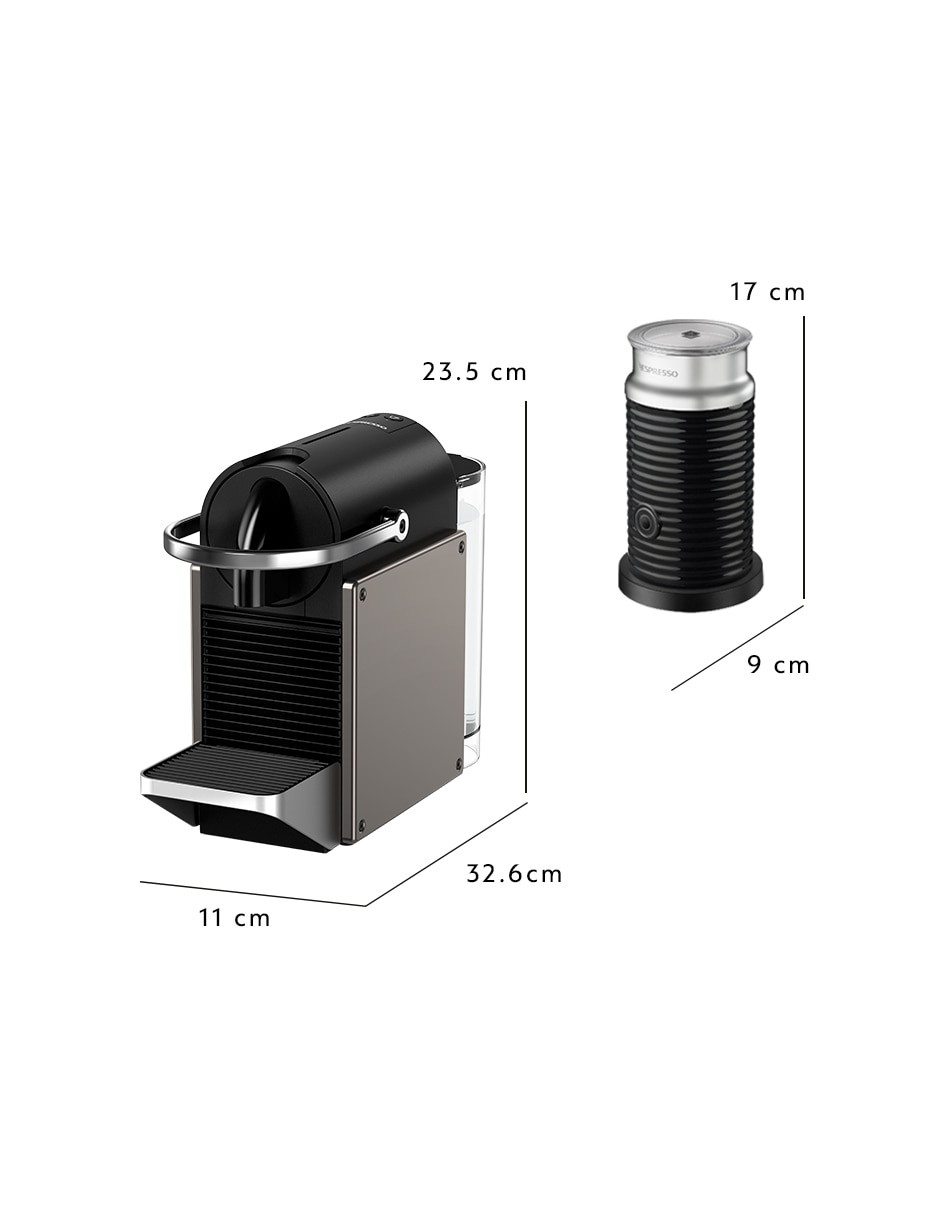 Cafetera multicápsulas pixie a4kc61-mx-tine2 6