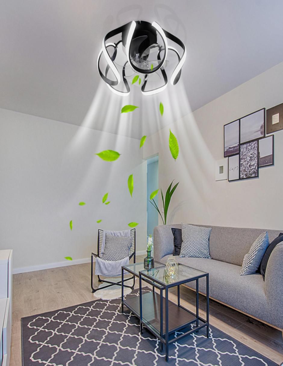 Ventilador de techo con control remoto 6 velocidades 2