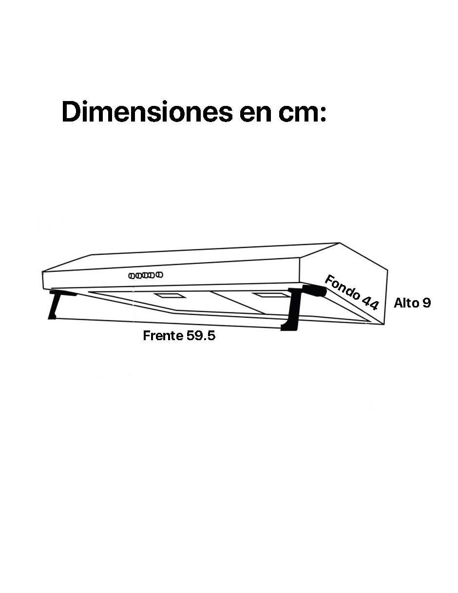 Horno eléctrico Motrix 60 l 5