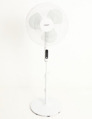 Ventilador de pedestal Heuman Brand con control remoto 3 velocidades