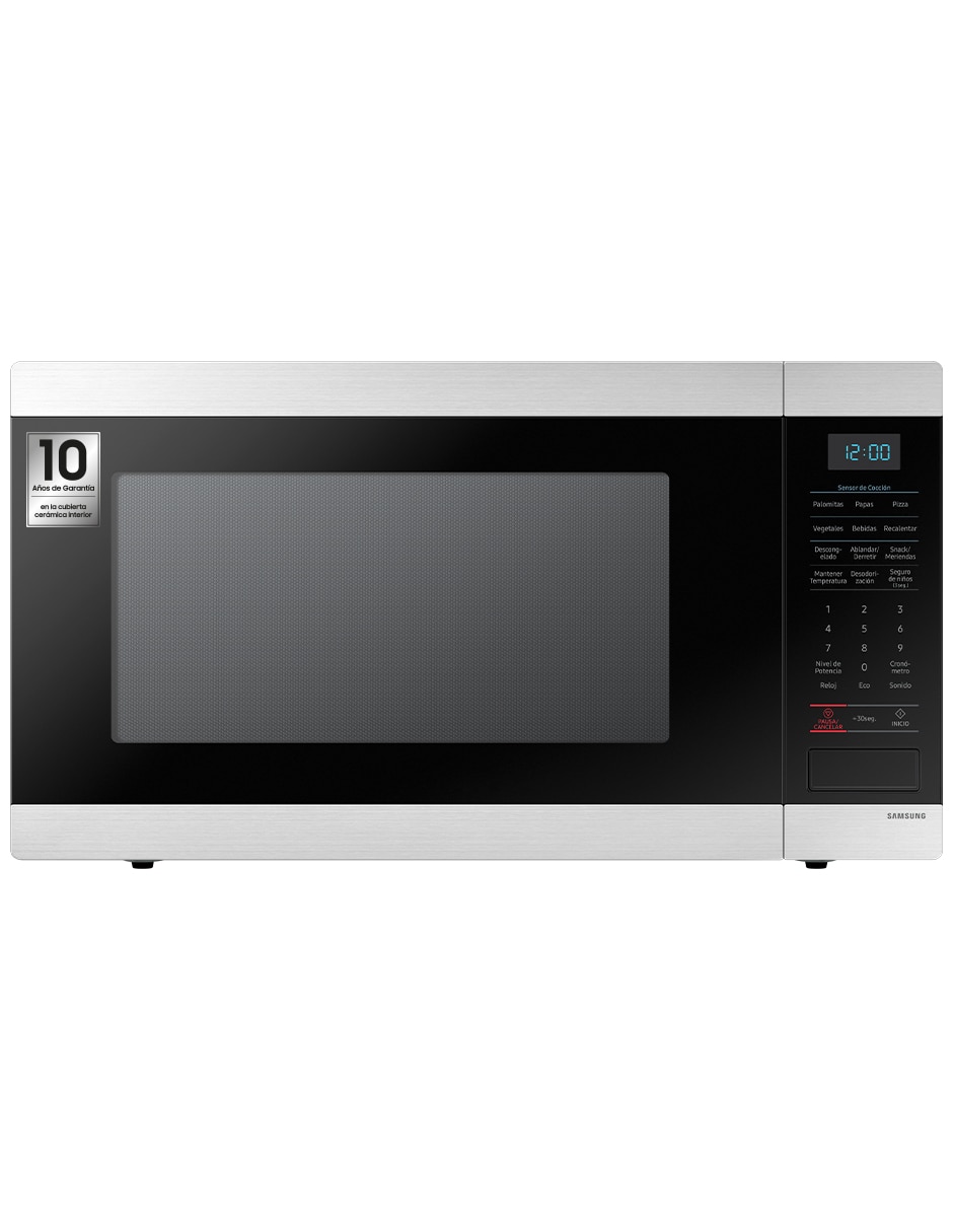 Horno de microondas convencional Samsung modelo MS19M8020AS/AX de 1.9 pies cúbicos