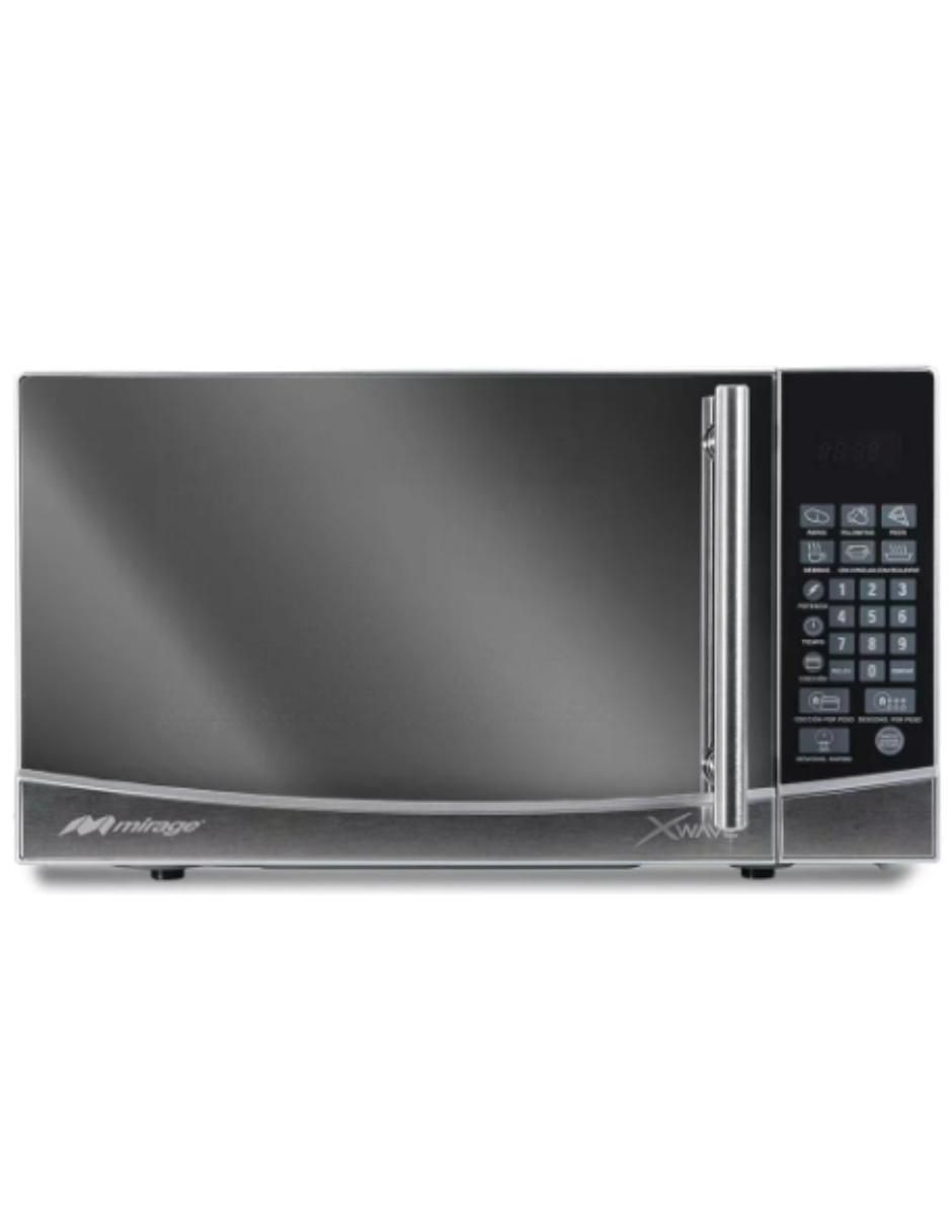 Horno de microondas convencional modelo MWD020E-PLATA de 0.7 pies cúbicos 1