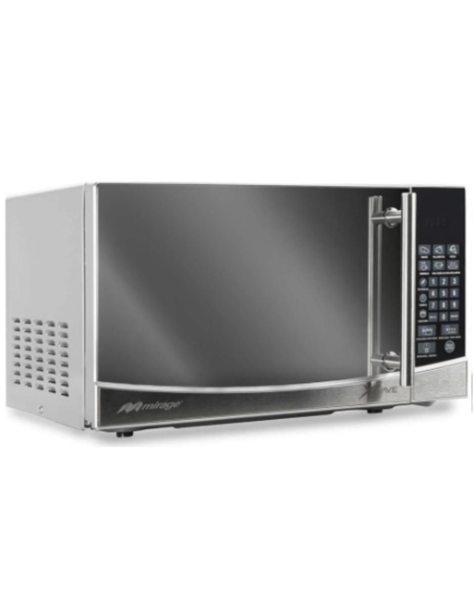 Horno de microondas convencional modelo MWD020E-PLATA de 0.7 pies cúbicos 3