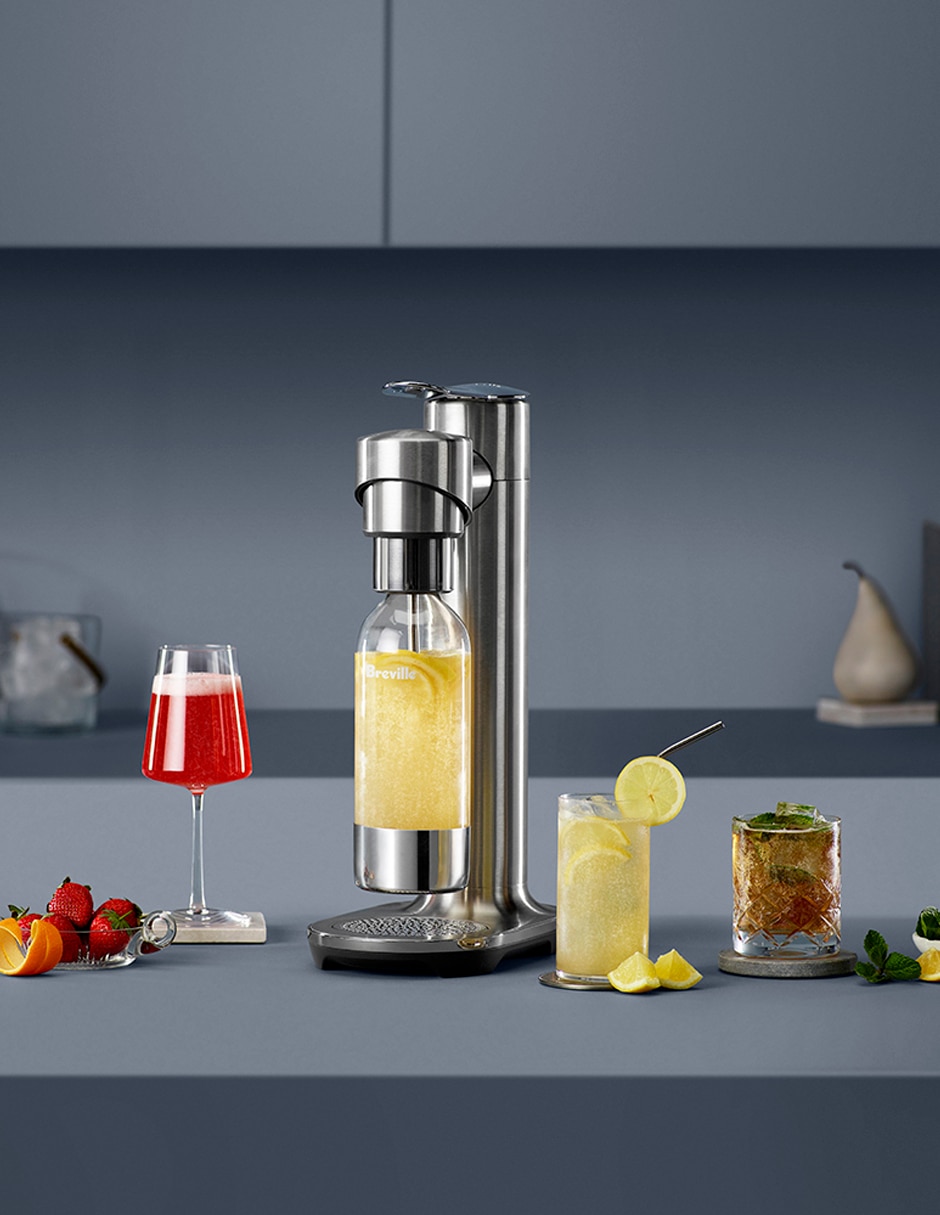 Máquina de gas para bebidas Breville