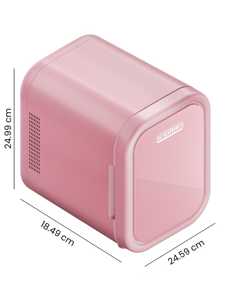 Mini refrigerador Chefman RJ48-V2-6-PINK 0.4 pies cúbicos