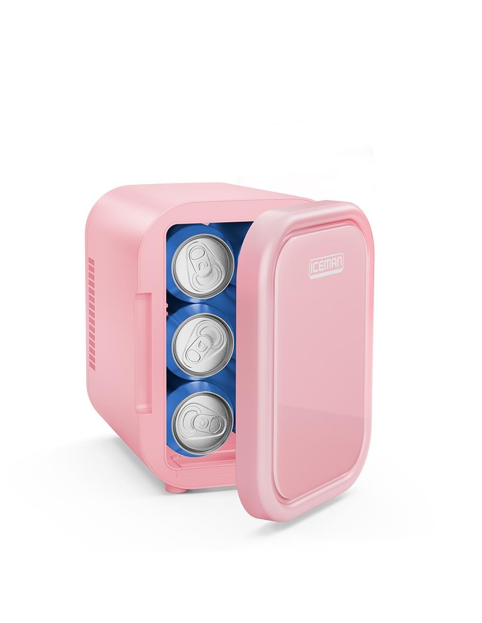 Mini refrigerador Chefman RJ48-V2-6-PINK 0.4 pies cúbicos