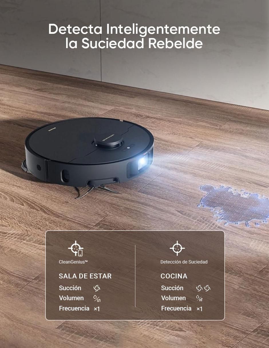 Aspiradora robot Dreametech x40 ultra 300 ml