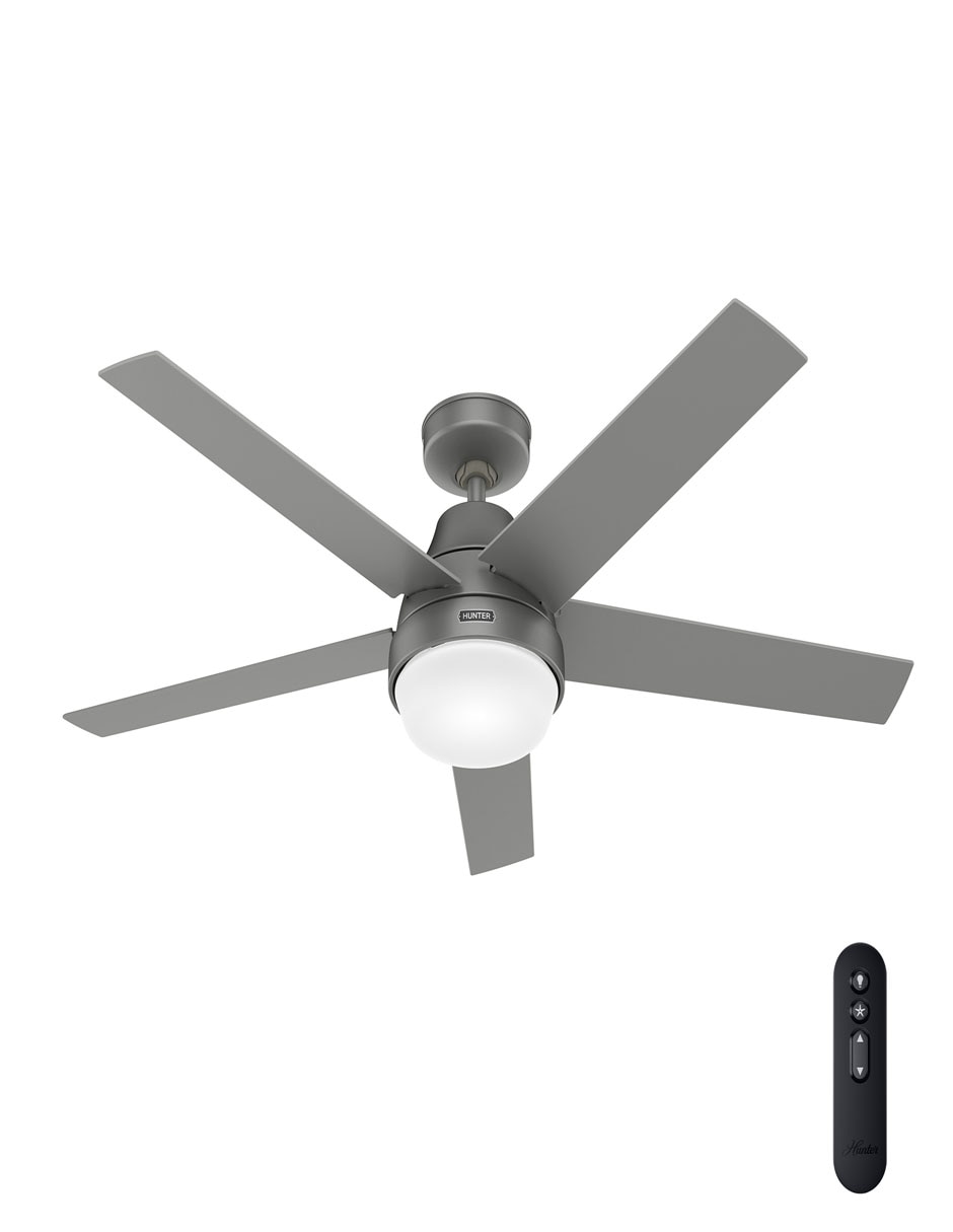 Ventilador de techo Hunter con control remoto 3 velocidades