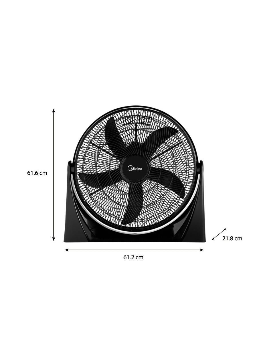 Ventilador de piso Midea 3 velocidades