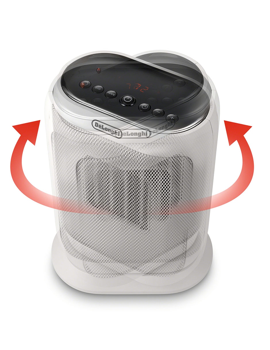 Calefactor torre cerámico eléctrico Delonghi de 120 V