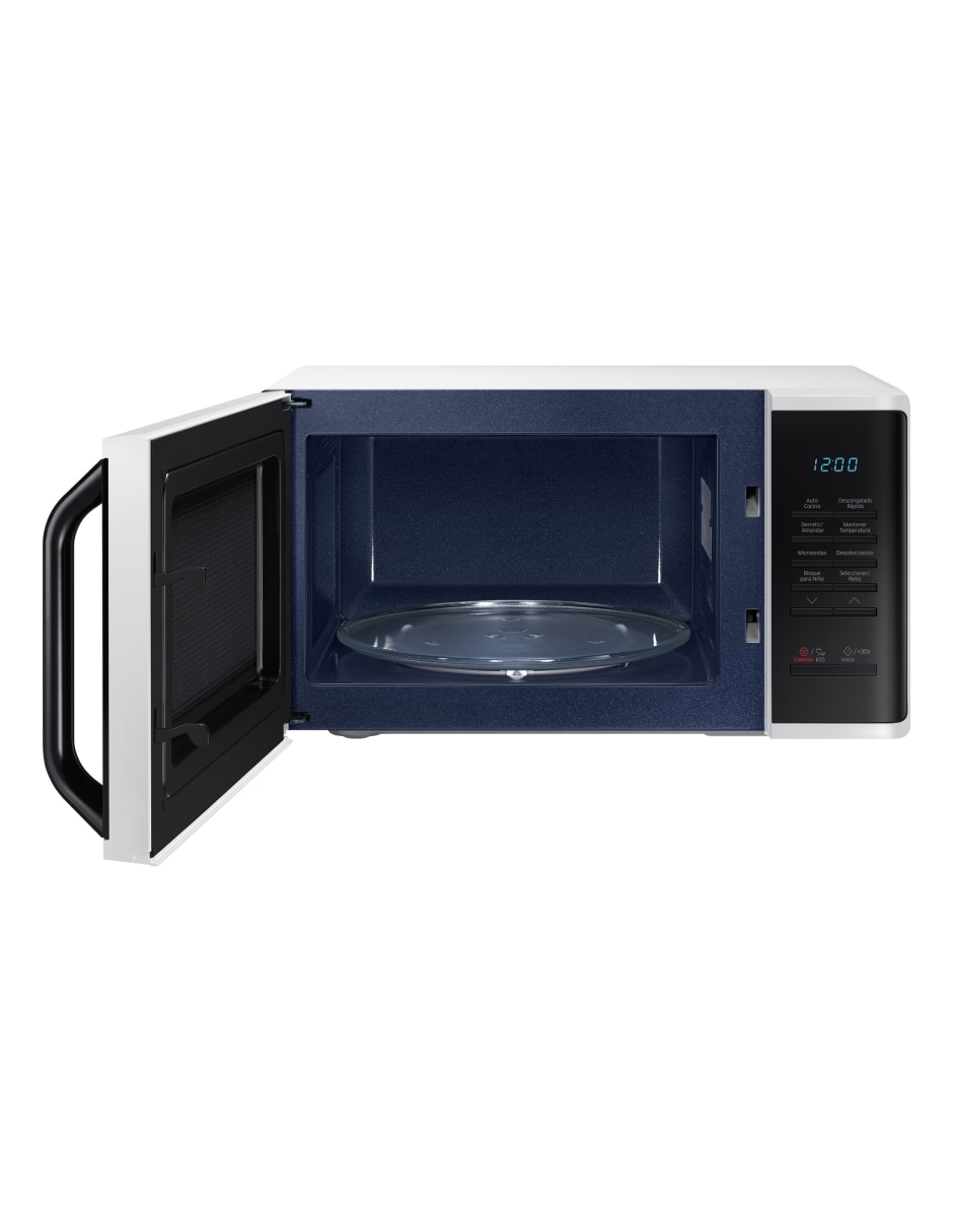 Horno de microondas convencional Samsung modelo MS23K3513AW/AX de 0.8 pies cúbicos