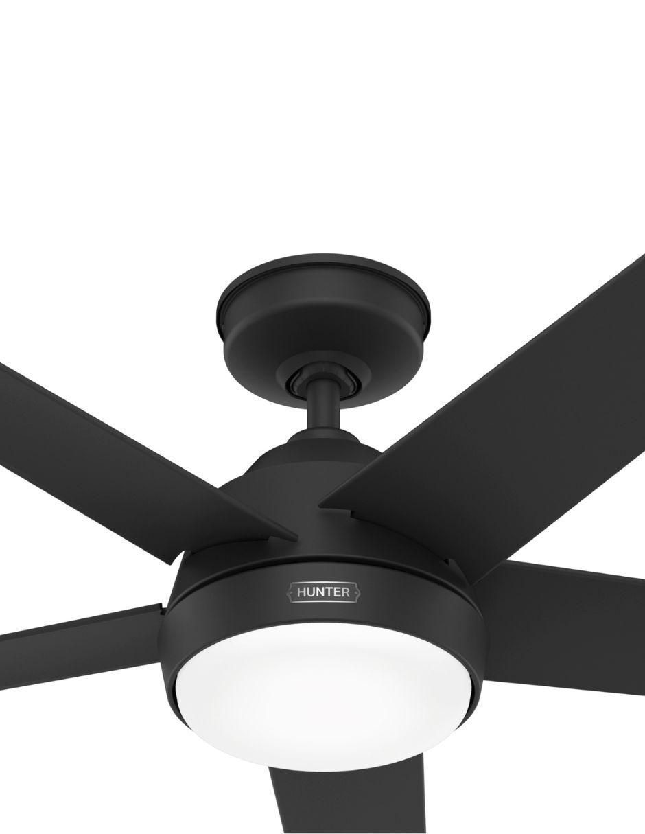 Ventilador de techo Hunter con control remoto 3 velocidades