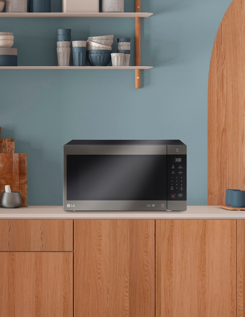 Horno eléctrico Lg MS2097HST capacidad 2 pies