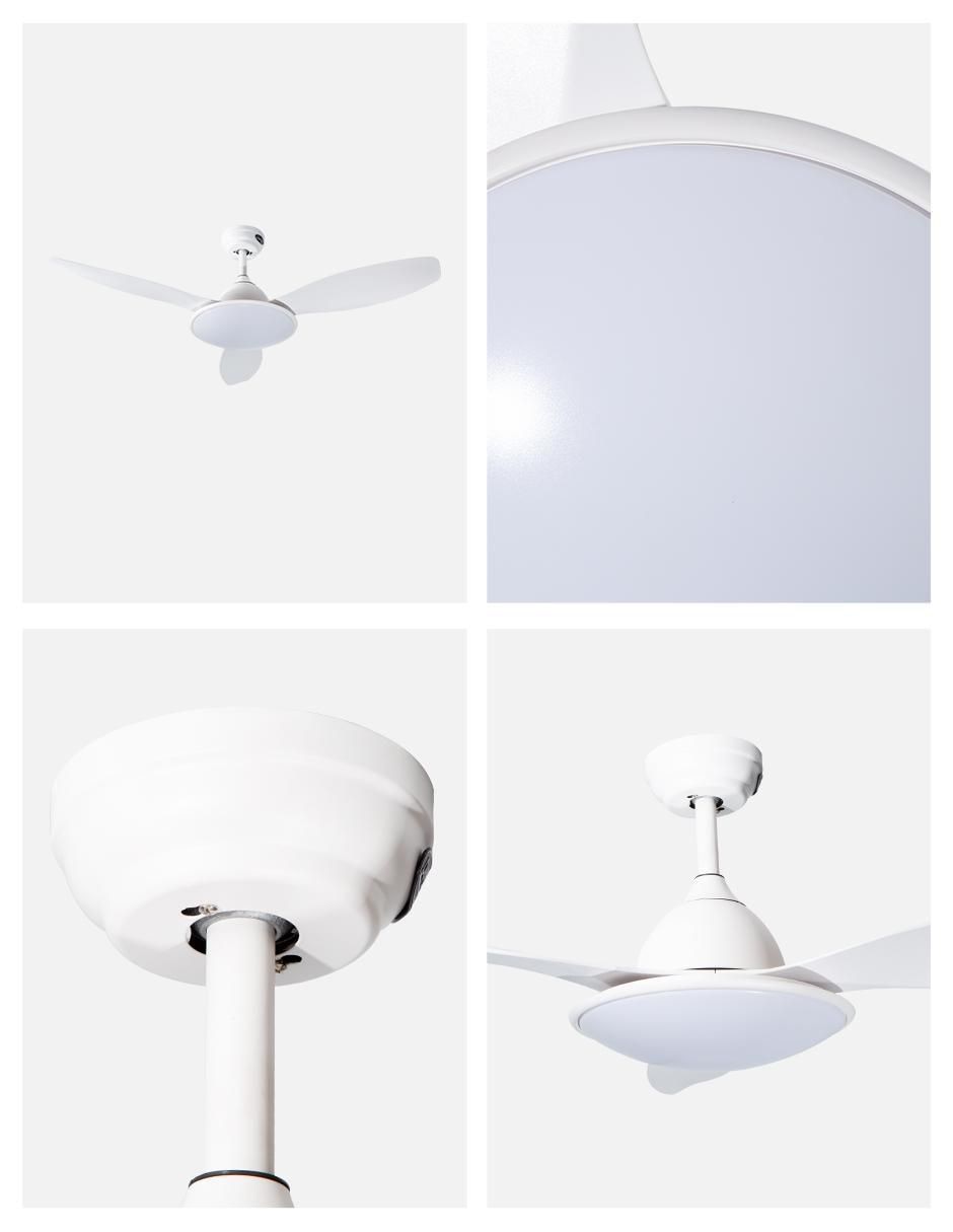 Ventilador de techo con control remoto 6 velocidades 5
