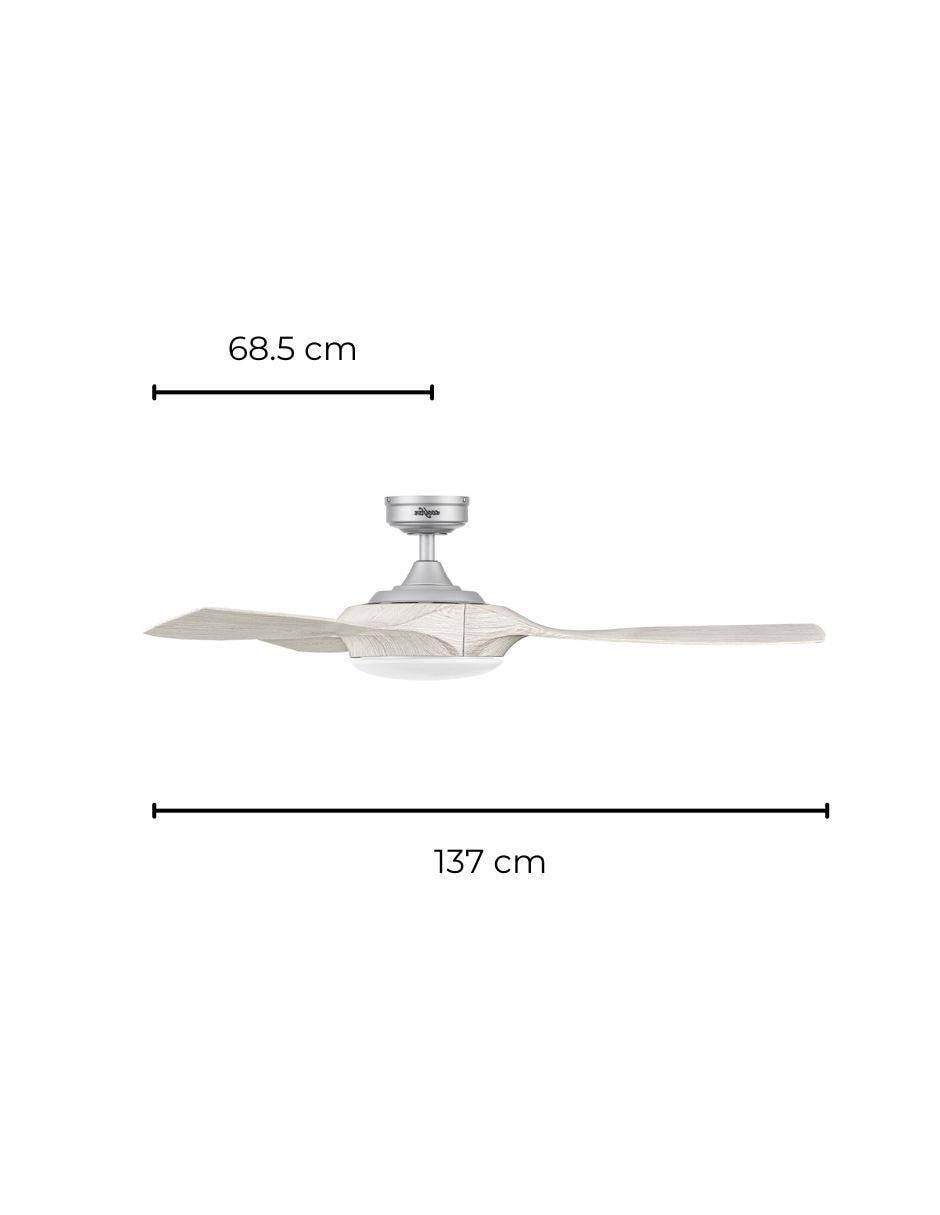 Ventilador de techo con control remoto 3 velocidades 7