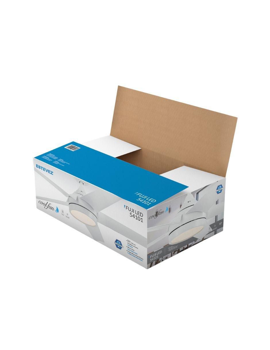 Ventilador de techo con control remoto 3 velocidades 5