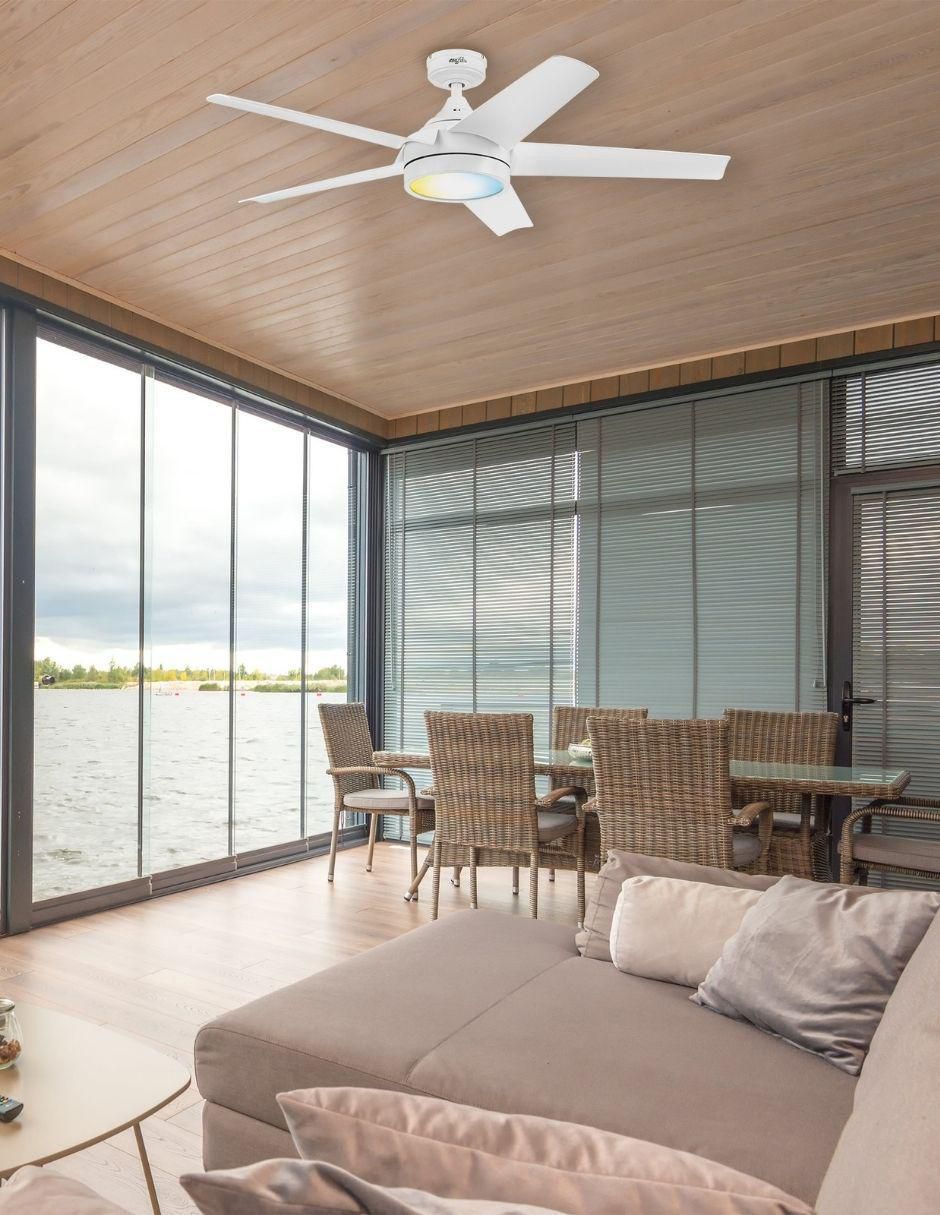 Ventilador de techo con control remoto 3 velocidades