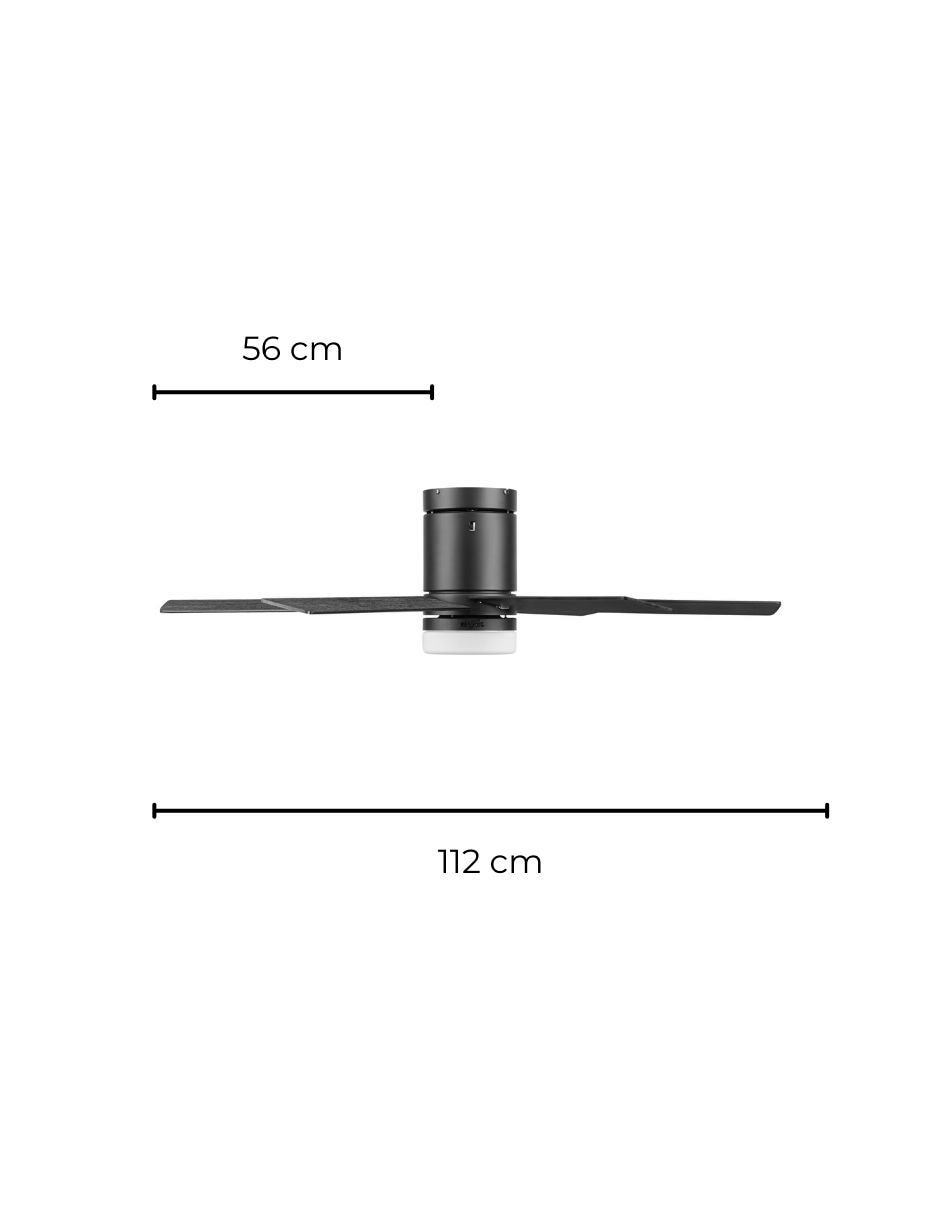 Ventilador de techo Coolfan con control remoto 3 velocidades