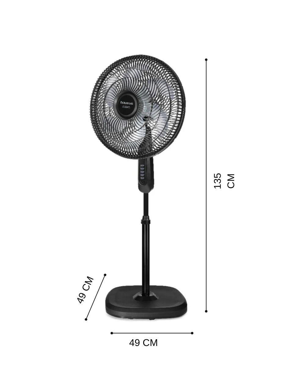 Ventilador de pedestal Taurus 3 velocidades