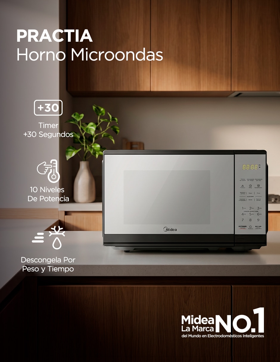 Horno de microondas convencional modelo MMDF07S2MB de 0.7 pies cúbicos 2