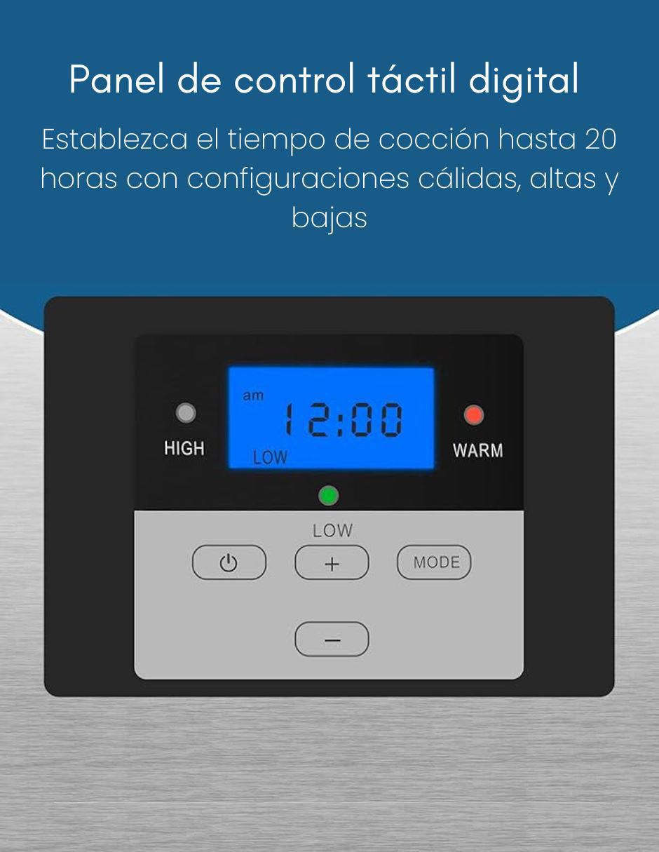 Olla de cocción lenta Gourmet 2