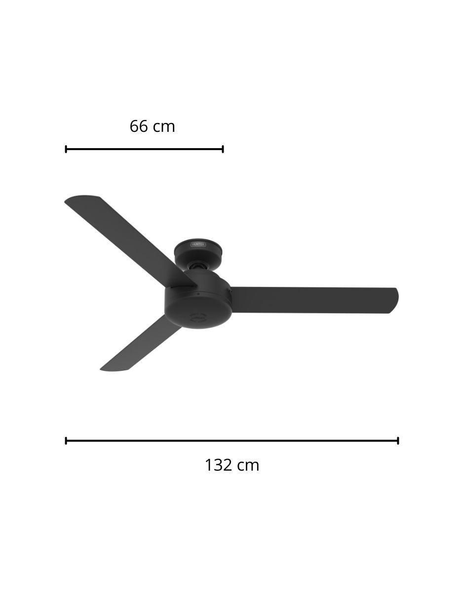 Ventilador de techo con control remoto 3 velocidades 2