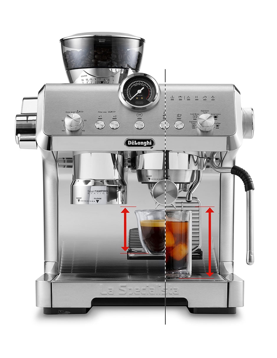 Cafetera con molino pump espresso machine ec9555m 2
