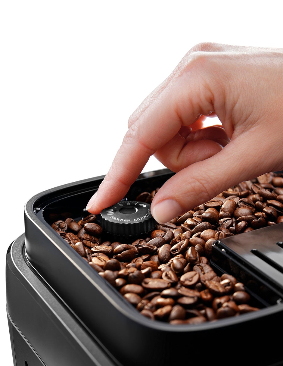 Cafetera con molino Delonghi magnífica ecam29043sb
