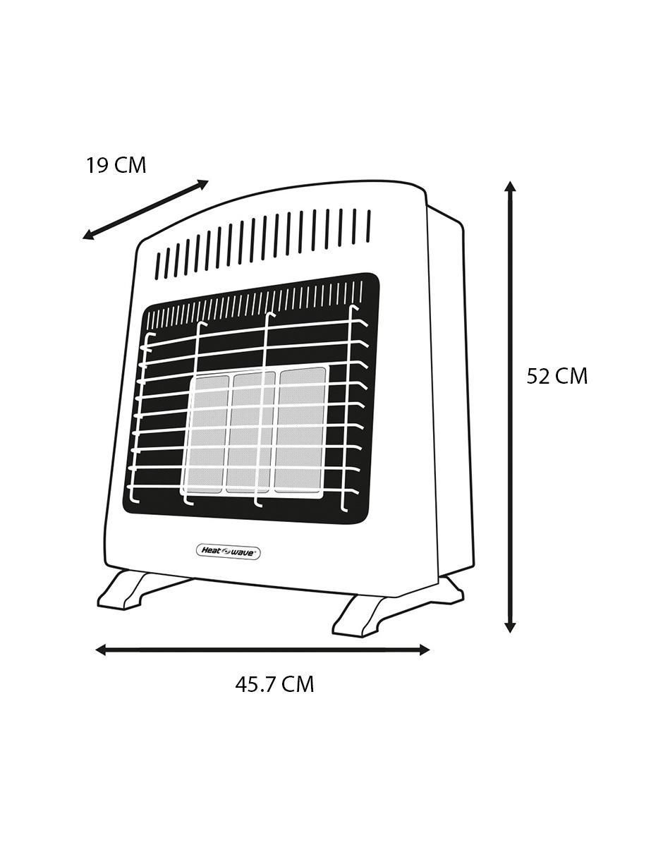 Calefactor de gas LP Heat Wave